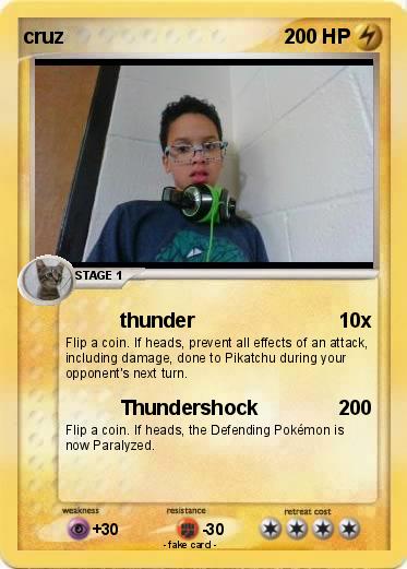 Pokemon cruz