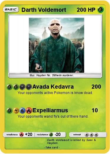 Pokemon Darth Voldemort