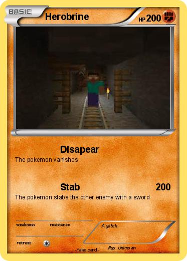 Pokemon Herobrine