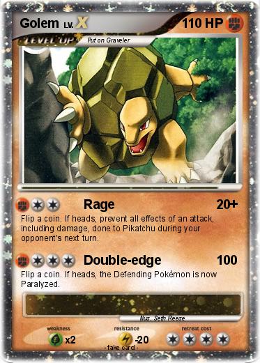 Pokemon Golem