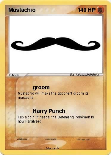 Pokemon Mustachio