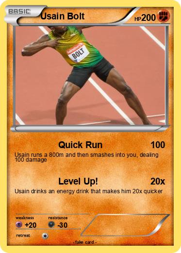 Pokemon Usain Bolt