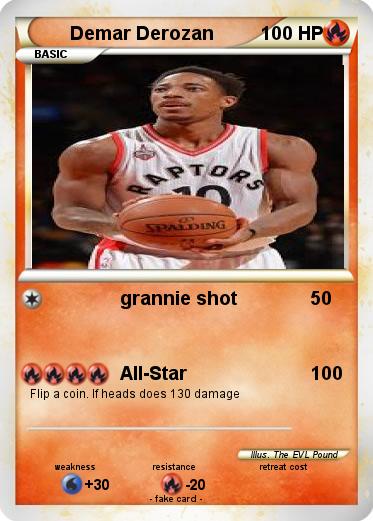 Pokemon Demar Derozan