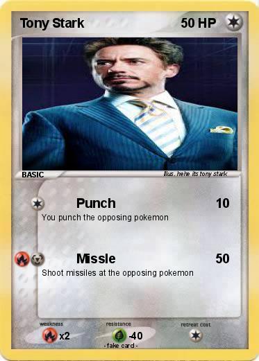 Pokemon Tony Stark