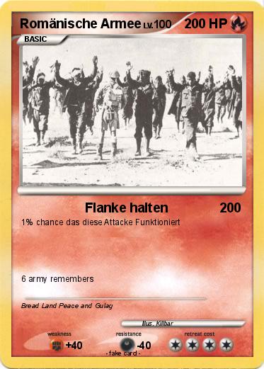 Pokemon Romänische Armee