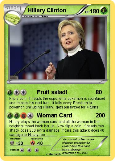 Pokemon Hillary Clinton