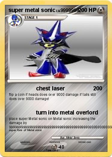 Pokemon super metal sonic
