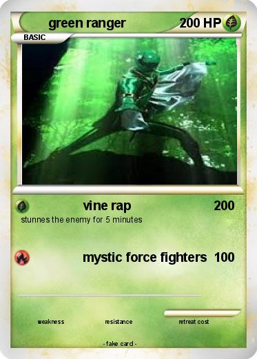 Pokemon green ranger
