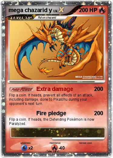Pokemon mega chazarid y