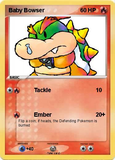 Pokemon Baby Bowser