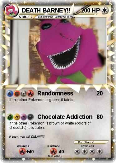Pokemon DEATH BARNEY!!