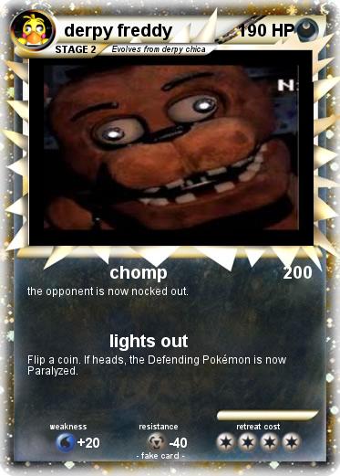 Pokemon derpy freddy