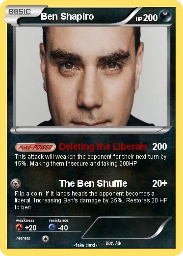Pokemon Ben Shapiro