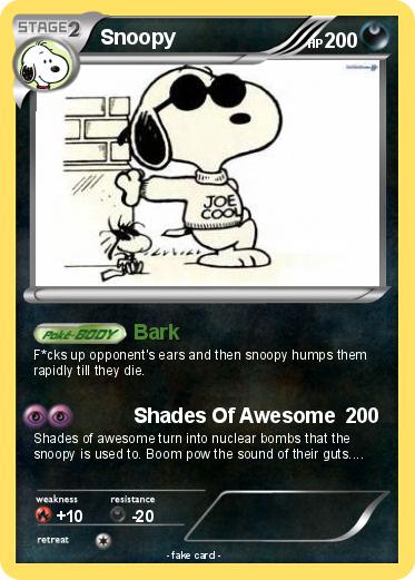 Pokemon Snoopy