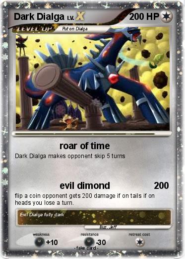 Pokemon Dark Dialga