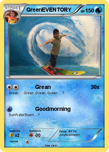 Pokemon GreenEVENTORY