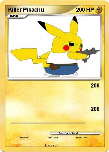 Pokemon Killer Pikachu