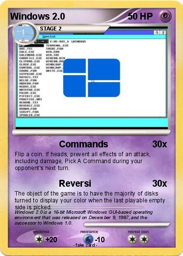 Pokemon Windows 2.0
