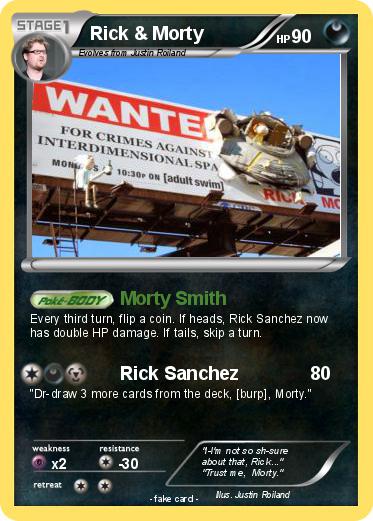 Pokemon Rick & Morty