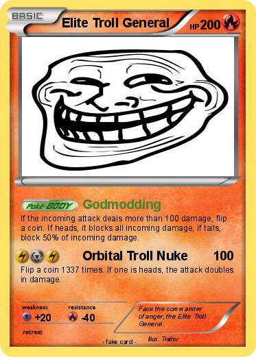 Pokemon Elite Troll General