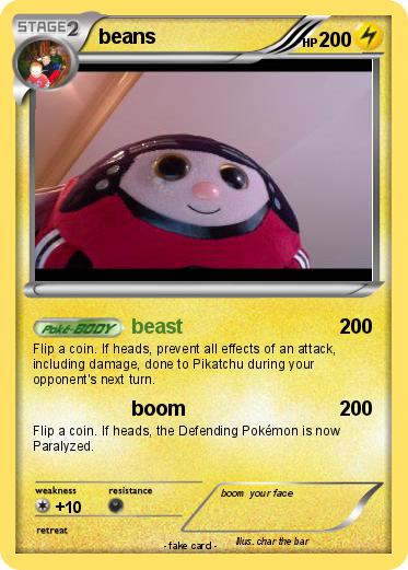 Pokemon beans