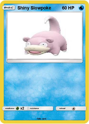 Pokemon Shiny Slowpoke