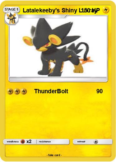 Pokemon Latalekeeby's Shiny Luxray