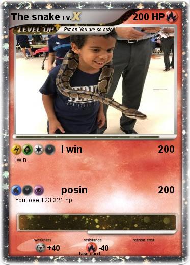 Pokemon The snake
