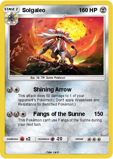 Pokemon Solgaleo