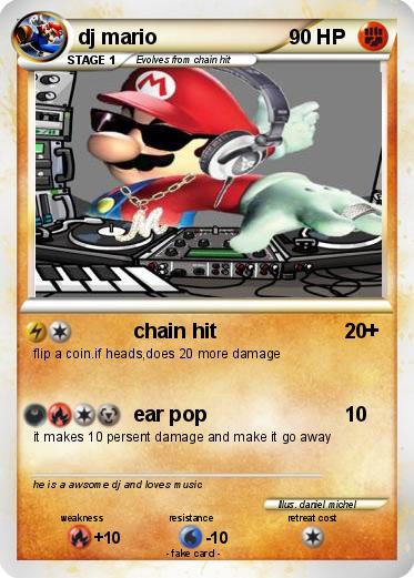 Pokemon dj mario