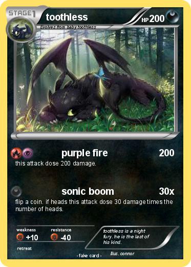 Pokemon toothless