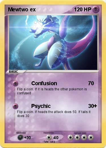 Pokemon Mewtwo ex