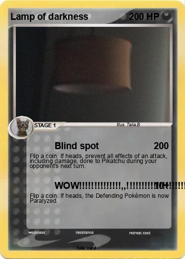 Pokemon Lamp of darkness
