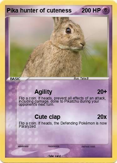 Pokemon Pika hunter of cuteness
