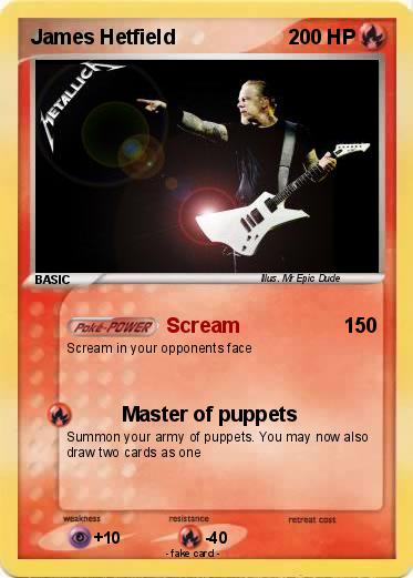 Pokemon James Hetfield