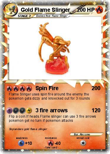 Pokemon Gold Flame Slinger