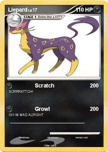 Pokemon Liepard