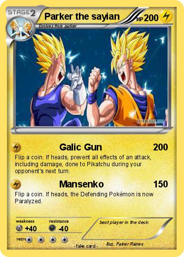 Pokemon Parker the sayian