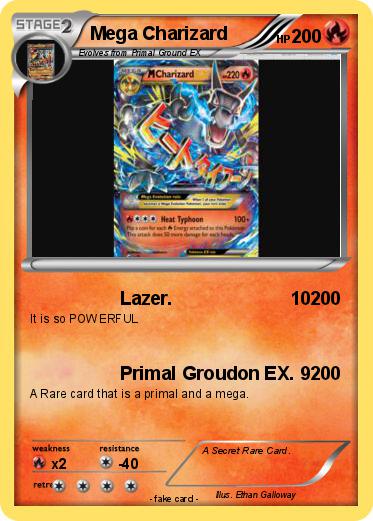 Pokemon Mega Charizard