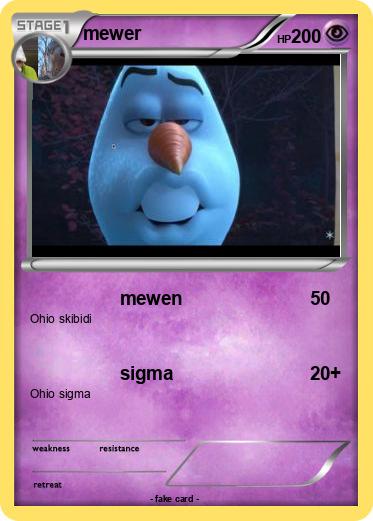 Pokemon mewer