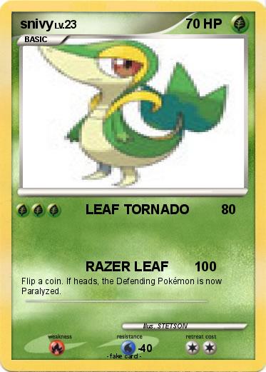 Pokemon snivy