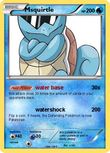 Pokemon Msquirtle
