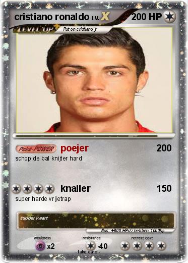 Pokemon cristiano ronaldo