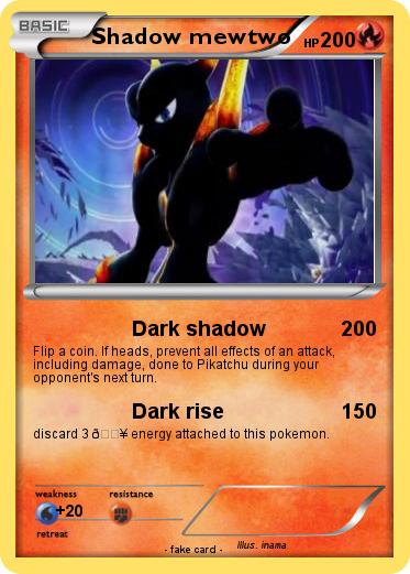 Pokemon Shadow mewtwo