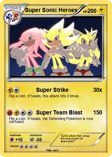 Pokemon Super Sonic Heroes