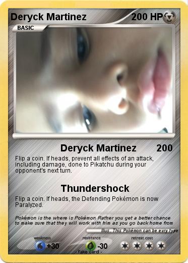Pokemon Deryck Martinez