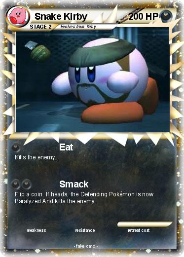 Pokemon Snake Kirby