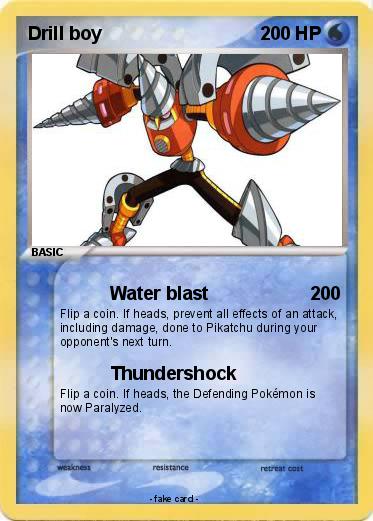 Pokemon Drill boy
