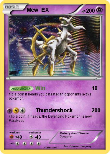 Pokemon Mew  EX