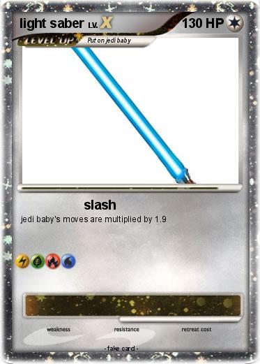 Pokemon light saber